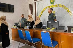 Morning Briefing PTSP bersama Panitera Muda Hukum Pengadilan Agama Sidikalang