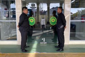 Morning Briefing Petugas Keamanan Bersama Kasub Perencanaan, TI dan Pelaporan (PTIP)