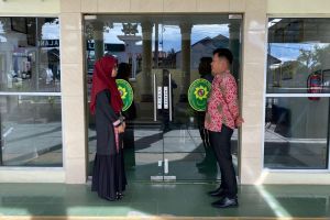 Arahan Pranata Keuangan APBN Terampil dalam Morning Briefing Petugas Keamanan Pengadilan Agama Sidikalang