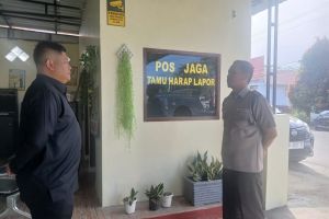 Briefing Pagi Petugas Keamanan Sidikalang oleh Kepala Sub Bagian Perencanaan, TI dan Pelaporan (PTIP) 