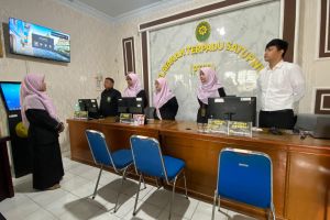 Morning Briefing PTSP, Arahan Panmud Hukum Pengadilan Agama Sidikalang