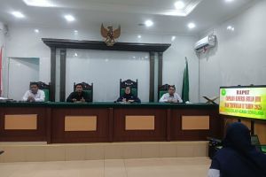 Pengadilan Agama Sidikalang Adakan Rapat Capaian Kinerja Bulan Juli Tahun 2025