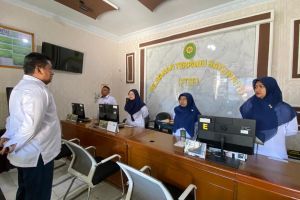 Arahan Sekretaris Pengadilan Agama Sidikalang pada Morning Briefing PTSP