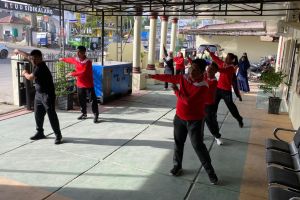 Pengadilan Agama Sidikalang Adakan Jumat Sehat dengan Senam Pagi Bersama