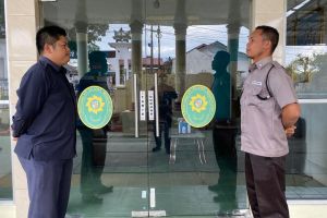 Selalu SIAGA, Arahan Kasubag PTIP dalam Morning Briefing Petugas Keamanan Pengadilan Sidikalang