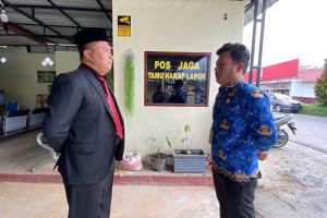 Amanat Sekretaris Pengadilan Agama Sidikalang dalam Morning Briefing Petugas Keamanan