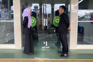 Morning Briefing Petugas Keamanan Sidikalang oleh Pranata Keuangan APBN Terampil